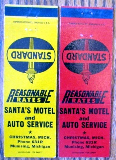 Santas Motel - Matchbook
